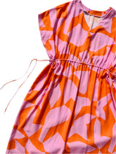 Puzzled Pink & Orange Kaftan Dress Pre-Order
