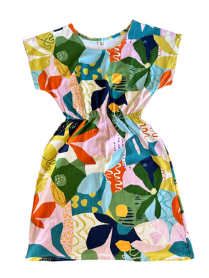Cut It Out Tee Dress