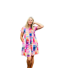 Prismatic Relaxed Dress