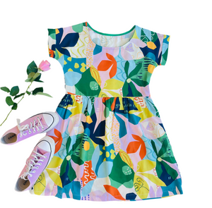 Cut It Out Relaxed Dress