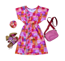 Bright Side Tee Dress Pink OR Blue