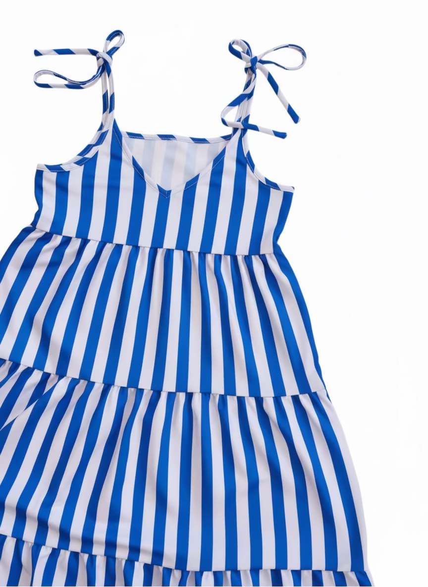 Stripe A Pose Tiered Maxi Dress ALL COLOURS