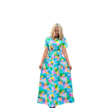COMING SOON Bright Side Jersey Maxi Dress Pink OR Blue