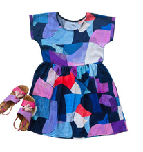 Piece Out Relaxed Dress VIOLET