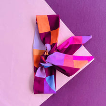 Dusk Till Dawn Stretch Jersey Hair Tie Pink OR Blue