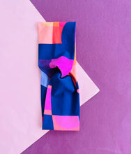Dusk Till Dawn Wide Twist Headband Pink OR Blue