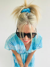 Azure Scrunchie