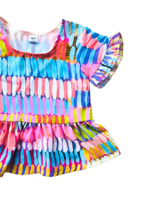 Peplum Top Ice Cream Dreams