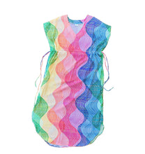 Sound Waves Kaftan Dress