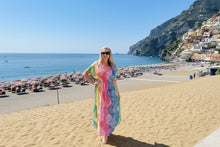 Sound Waves Kaftan Dress