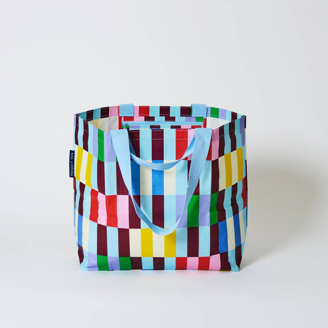 Medium Tote - Stripey