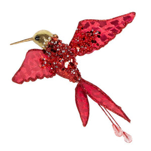 Red Clip on Hummingbird