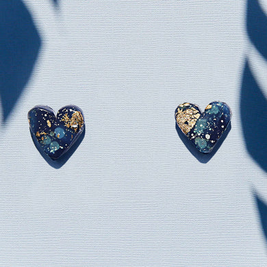 Heart Studs