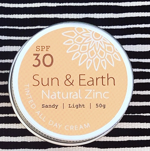 Natural Zinc - sandy light