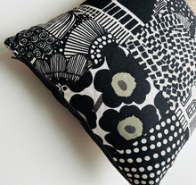 Monochrome Patchwork Cushion Marimekko Fabric
