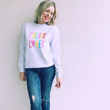 Colour Lover Sweater Sizes S-L Ladies