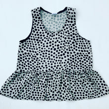 Get Spotty Peplum Top