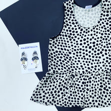 Get Spotty Peplum Top