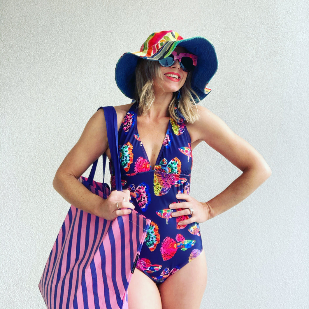 Lobster One Piece | Australian Handmade swimwear – KarlaCola