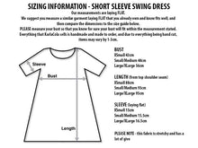 Take It short sleeve Swing Dress