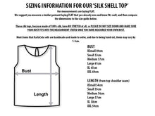 Suncatchers  Silk Shell Top